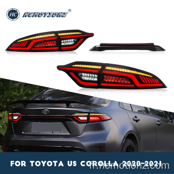 HCMOTIONZ 2020-2021 Toyota Corolla Sedan LAMPS REMARS